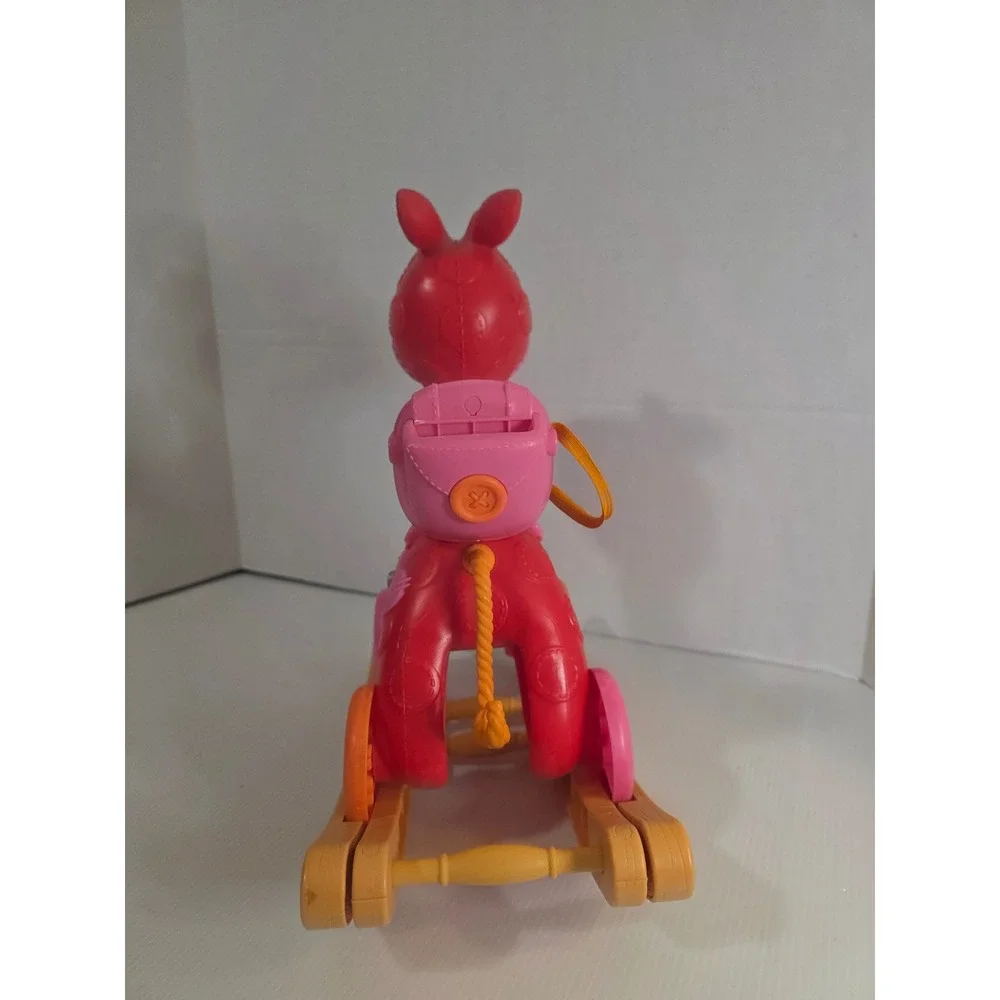 Lalaloopsy Silly Pet Giraffe Rocker Toy Red Fair 513957 Incomplete As Is
